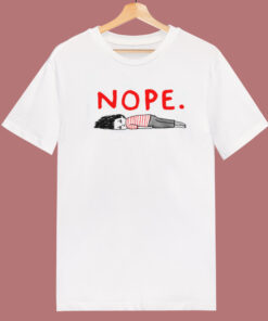 Lazy Nope Funny 80s T Shirt Style Lazy Nope Funny 80s T Shirt Style