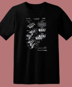Lego Brick Patent 80s T Shirt 2