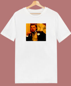 Leonardo Dicaprio Drinking Meme 80s T Shirt Leonardo Dicaprio Drinking Meme 80s T Shirt