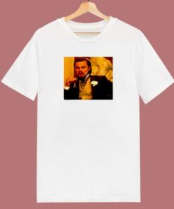 Leonardo Dicaprio Drinking Meme 80s T Shirt