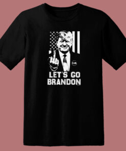 Lets Go Brandon 80s T Shirt Style