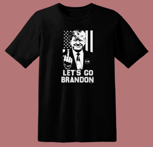 Lets Go Brandon 80s T Shirt Style