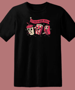 Lets Watch Horror Movies 80s T Shirt Style