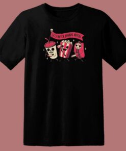 Lets Watch Horror Movies 80s T Shirt Style