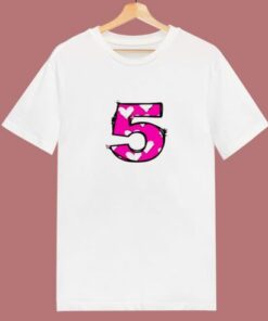 Letters Love Five 80s T Shirt