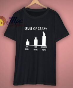 Level Crazy Cockatoo T Shirt 1 Level Crazy Cockatoo T Shirt 3