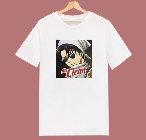 Levi Ackerman Mr Clean T Shirt Style