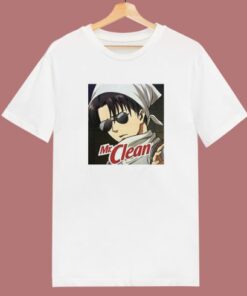 Levi Ackerman Mr Clean T Shirt Style