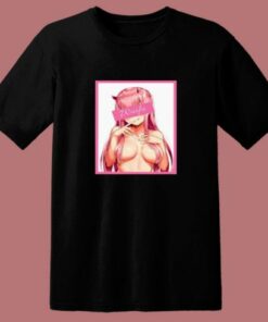 Lewd Japanese Devil Girl 80s T Shirt 2