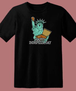 Liberty Pizza Indepizza Day T Shirt Style 1