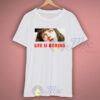 Life Is Boring Mia Wallace Pulp Fiction Quote T Shirt