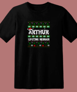 Lifetime Arthur Ugly Christmas 80s T Shirt 1