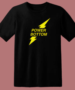 Lightning Power Bottom T Shirt Style On Sale