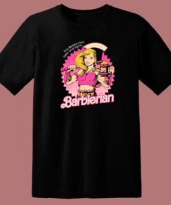 Likes Beer And Fights Barbierian T Shirt Style 2