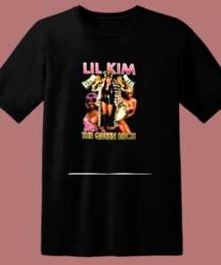 Lil Kim Queenn B Rapper 80s T Shirt 1