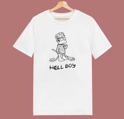 Lil Peep Bart Simpson Hell Boy Cute 80s T Shirt