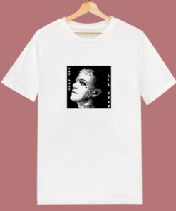 Lil Peep Black And White 80s T Shirt