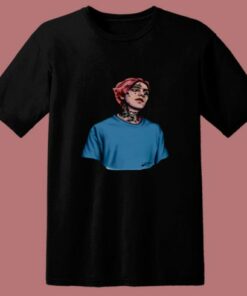 Lil Peep New Artwork Design 80s T Shirt 1 Lil Peep New Artwork Design 80s T Shirt 2