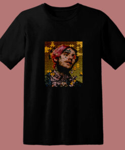 Lil Peep Puzzel 80s T Shirt