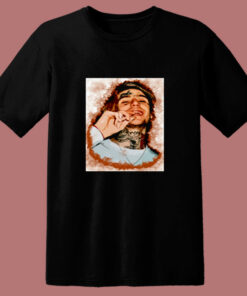 Lil Peep Watercolor 80s T Shirt 1