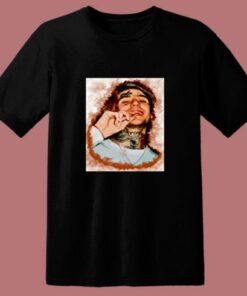 Lil Peep Watercolor 80s T Shirt 1 Lil Peep Watercolor 80s T Shirt 2