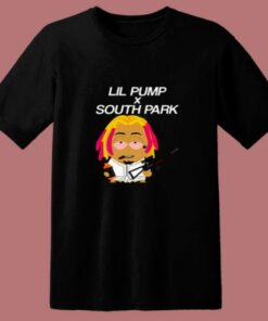 Lil Pump X South Park 80s T Shirt 1 Lil Pump X South Park 80s T Shirt 2