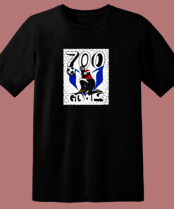 Lionel Messi 700 Goals Congratulations 80s T Shirt 1
