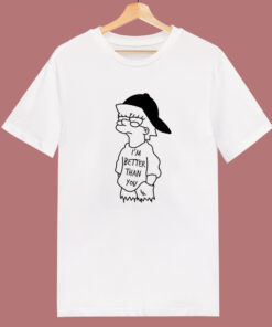 Lisa Simpson I’M Better Than You T Shirt Style