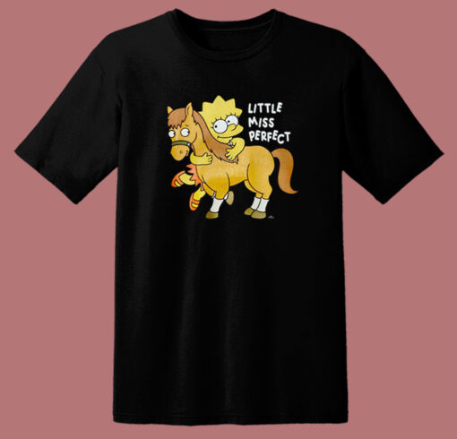 Lisa Simpson Little Miss Perfect T Shirt Style