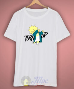 Lisa Simpson Turn Up Parody T Shirt