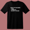 List Key To Success T Shirt Style