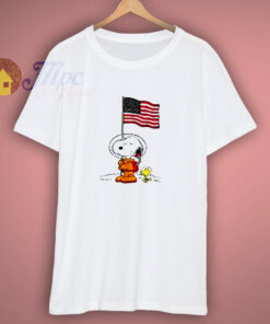 Little Boys Snoopy In Space T Shirt