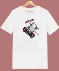 Live Fast Eat Trash Possum T Shirt Style