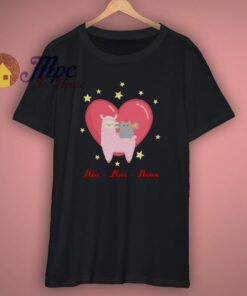 Live Love Llama Cute T Shirt