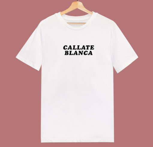 Logo Callate Blanca T Shirt Style