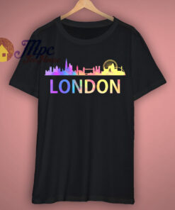 London Skyline Graphic T Shirt 1