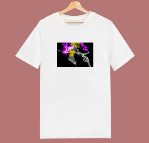 Los Angeles Lakers Championship Lebron James Smoking A Cigar Purple Yellow Smoke 80s T Shirt