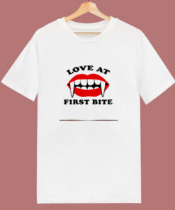 Love At First Bite 80s T Shirt 1