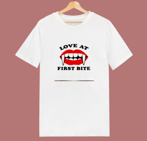 Love At First Bite 80s T Shirt