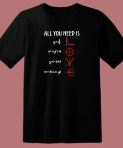 Love Equation 80s T Shirt 2