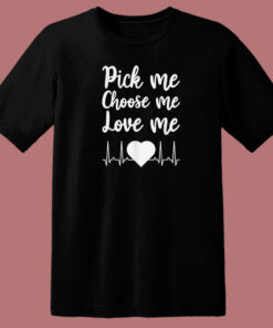 Love Me Valentine Day 80s T Shirt Style 1