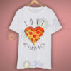 Love Pizza At First Bite Halloween T Shirt