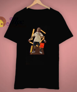 Love Travis Scott With Mc Donalds T Shirt Love Travis Scott With Mc Donalds T Shirt