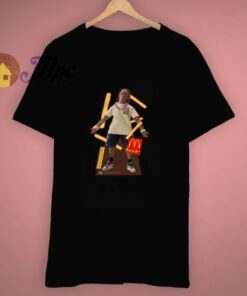 Love Travis Scott With Mc Donalds T Shirt