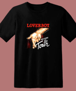 Loverboy Get Lucky Tour 1982 Album 80s T Shirt 1