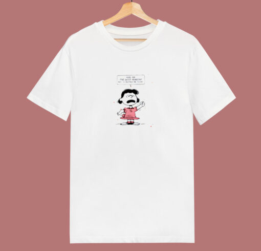 Lucy Van Pelt Peanuts Gang 80s T Shirt