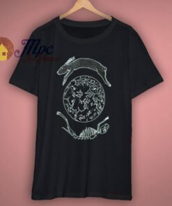 Lunar Black Screen Moon T Shirt