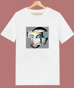 Mac Miller Head 80s T Shirt 1