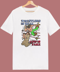 Macho Man Wrestling Is Real T Shirt Style 1