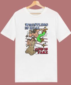 Macho Man Wrestling Is Real T Shirt Style 1 Macho Man Wrestling Is Real T Shirt Style 2